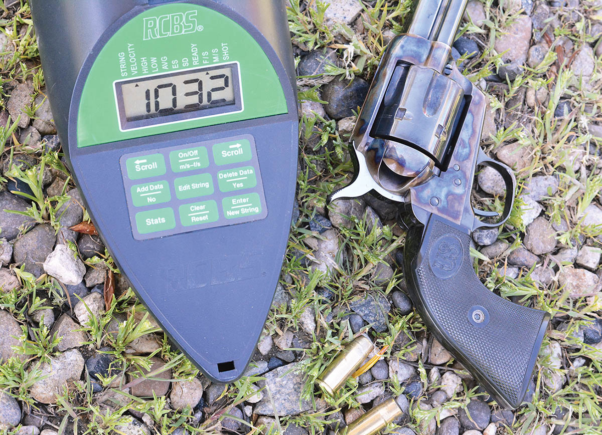 Winchester handloads using 180-grain cast bullets  can easily exceed 1,000 fps, while staying within the SAAMI maximum pressure guidelines.